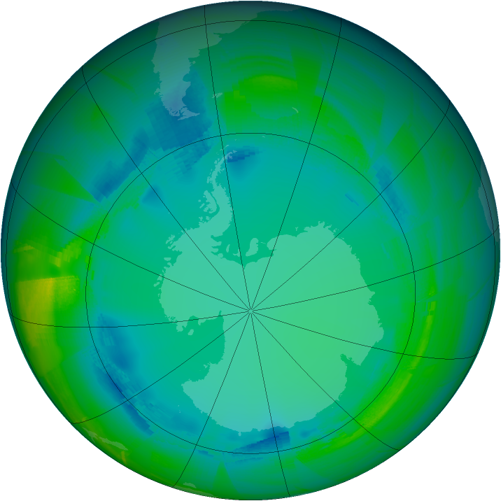 Ozone Map 2009-07-29